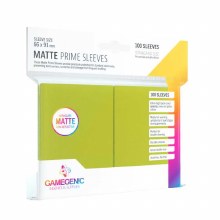 MATTE Prime Sleeves Lime, Standard Size (100ct)