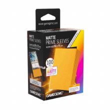 MATTE Prime Sleeves Orange, Standard Size (100ct)