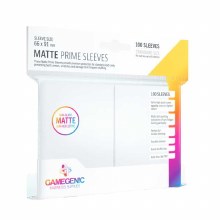 MATTE Prime Sleeves White, Standard Size (100ct)