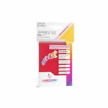 Prime Sleeves Red, Japanese Size (60ct) Prime Sleeves Red, Japanese Size (60ct)