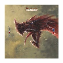 Raargh - it's a Dragon! 8" x 8" Dice Tray