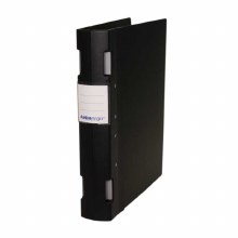 KEBAergo 4 Prong Ring Binder, Black