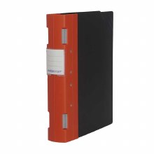 KEBAergo 4 Prong Ring Binder, Red