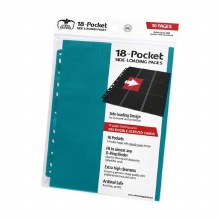 18-Pocket Pages Side-Loading Petrol Blue (10ct) 18-Pocket Pages Side-Loading Petrol Blue (10ct)