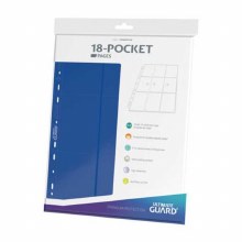 18-Pocket Pages Side-Loading Blue (10ct)