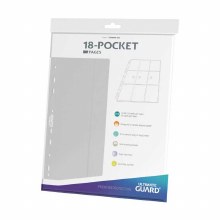 18-Pocket Pages Side-Loading White (10ct)