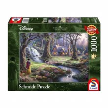 Thomas Kinkade: Disney - Snow White Discovers the Cottage (1000pc)