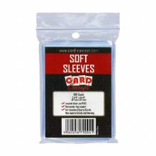 Card Concept Soft Sleeves Clear, Standard Size (100ct)
