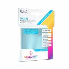 Prime Square Sleeves Clear, 73x73 (50ct)