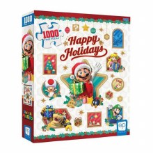 USAOPOLY: Super Mario - Happy Holidays (1000pc)