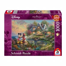 Thomas Kinkade: Disney - Mickey and Minnie Sweatheart Cove (1000pc)
