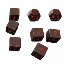 The One Ring™: Black Dice Set The One Ring™: Black Dice Set