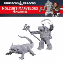 Tortle Druid & Wild Shape Giant Lizard (2ct)