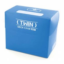 Twin Deck Case 160+ Standard Size Royal Blue