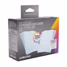 Prime Value Pack Sleeves Clear, Standard Size (200ct)