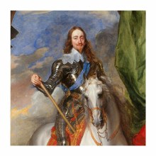8" x 8" Military Themed Dice Tray - Charles I