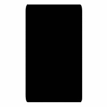 Black 6ft x 3ft Gaming Table Size Black Stitched Playmat