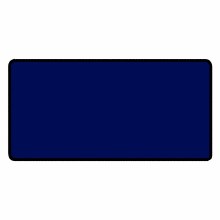 Blue 24" x 14" Classic Size Black Stitched Playmat