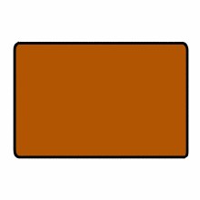 Burnt Orange 6ft x 4ft Epic Wargame Size Black Stitched Playmat