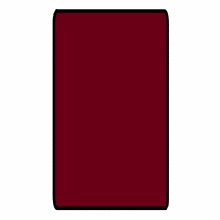 Deep Red 6ft x 3ft Gaming Table Size Black Stitched Playmat