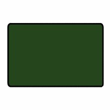 Forest Green 6ft x 4ft Epic Wargame Size Black Stitched Playmat