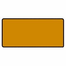 Golden Yellow 36" x 18" Desk Mat Size Black Stitched Playmat