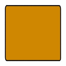 Golden Yellow 3ft x 3ft Coffee Table Size Black Stitched Playmat
