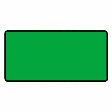 Light Green 24" x 14" Classic Size Black Stitched Playmat