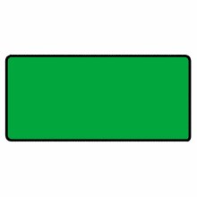Light Green 36" x 18" Desk Mat Size Black Stitched Playmat