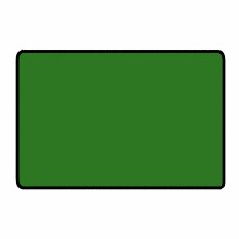 Poker Green 6ft x 4ft Epic Wargame Size Black Stitched Playmat