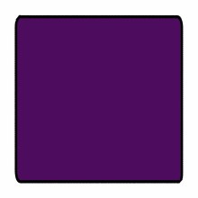 Purple 3ft x 3ft Coffee Table Size Black Stitched Playmat