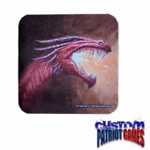 Fiery Dragon 4" Square Coaster