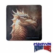 Regal Dragon 4" Square Coaster