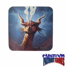 Smouldering Dragon 4" Square Coaster