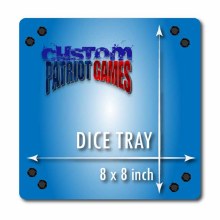 Custom 8" x 8" Dice Tray