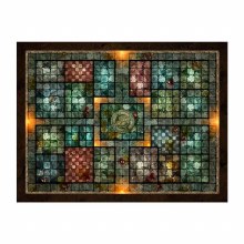 The Broadsword Dungeon 29" x 22" Playmat with 2.5cm Tiles The Broadsword Dungeon 29" x 22" Playmat with 2.5cm Tiles