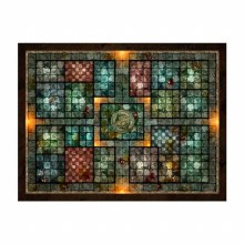 The Broadsword Dungeon 33" x 25" Playmat with 3cm Tiles The Broadsword Dungeon 33" x 25" Playmat with 3cm Tiles