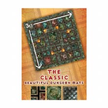 The Classic Dungeon 3ft x 3ft Playmat with 2.5cm Tiles