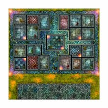 Dread Moon Rising Dungeon 3ft x 3ft Playmat (DM Version) Dread Moon Rising Dungeon 3ft x 3ft Playmat (DM Version)