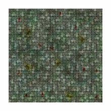 Grey Stone Dungeon 3ft x 3ft Playmat