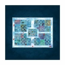 Icy Terror Dungeon 3ft x 3ft Playmat with 2.5cm Tiles