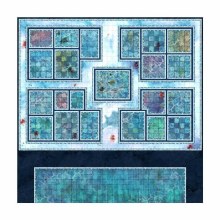 Icy Terror Dungeon 3ft x 3ft Playmat (DM Version)