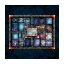 Reflections of the Elf Mage Dungeon 3ft x 3ft Playmat with 3cm Tiles Reflections of the Elf Mage Dungeon 3ft x 3ft Playmat with 3cm Tiles