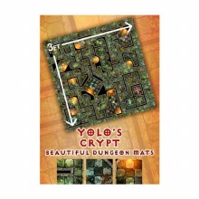 Yolo's Crypt 3ft x 3ft Playmat with 2.5cm Tiles