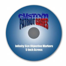 Custom 5" Objective Marker (6ct)