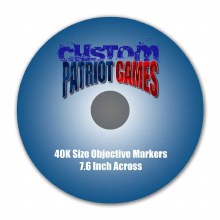Custom 7.6" Objective Marker (6ct)