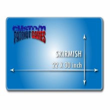 Custom 22" x 30" Skirmish Stitched Playmat