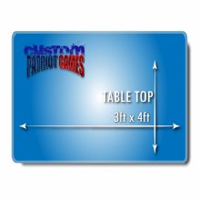 Custom 3ft x 4ft Table Top Stitched Playmat