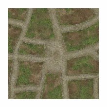 Cobbled Streets 4ft x 4ft Playmat