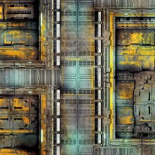 Industrial Platform 2ft x 2ft Playmat